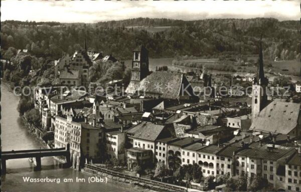 Wasserburg Inn Brücke Kirche