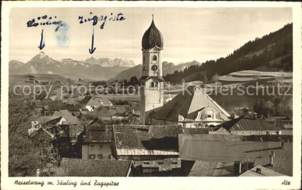 Nesselwang Säuling Zugspitze