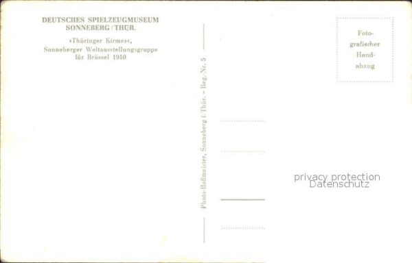 Sonneberg Thueringen Deutsches Spielzeugmuseum Thüringer Kir – Bild 2
