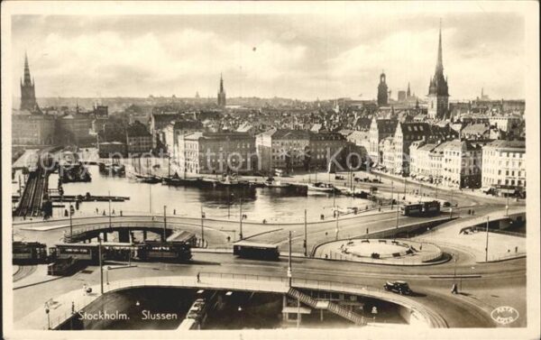 Stockholm Slussen Strassenbahn