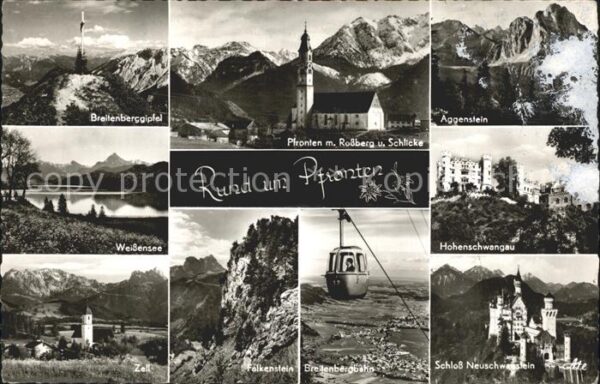 Pfronten Aggenstein Hohenschwangau Schloss Neusc