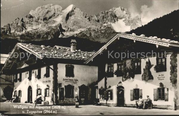 Wallgau Alpspitze Zugspitze Herren Damen Salon