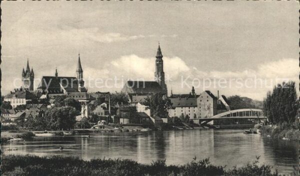 Straubing Kirche Brücke