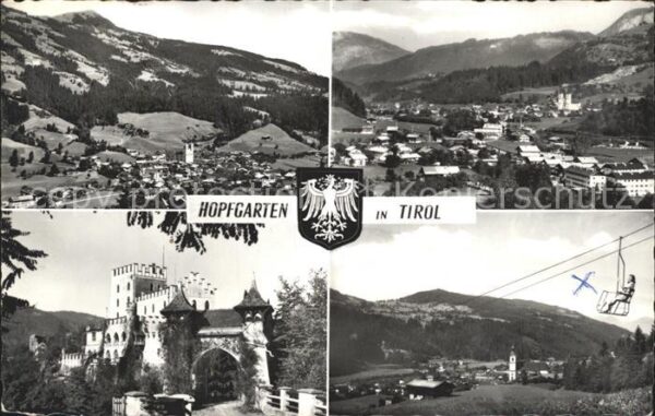 Hopfgarten Brixental Sessellift Schloss