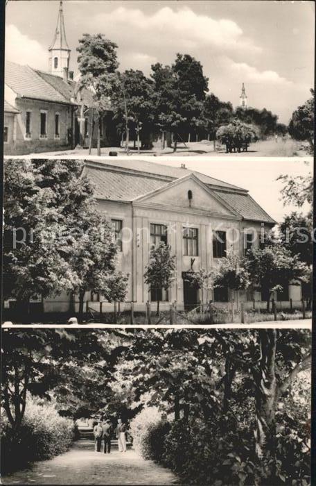 Lajoskomarom Loischkomorn Kirche Gebäude Park