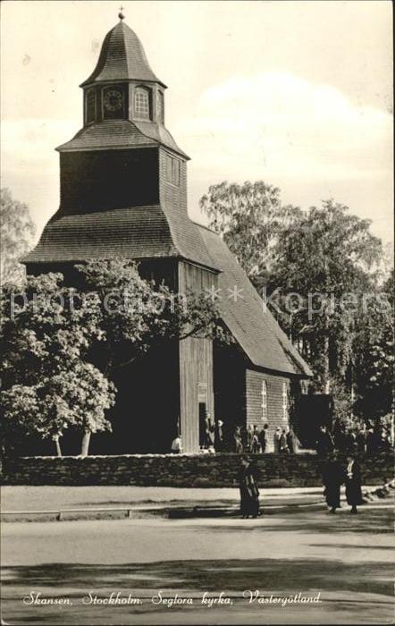 Skansen Stockholm Seglora kyrka Västergötland