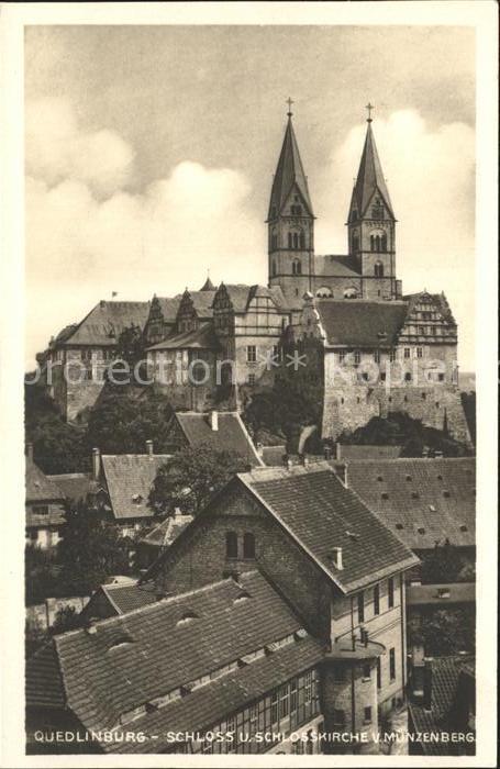 Quedlinburg Schloss Schlosskirche