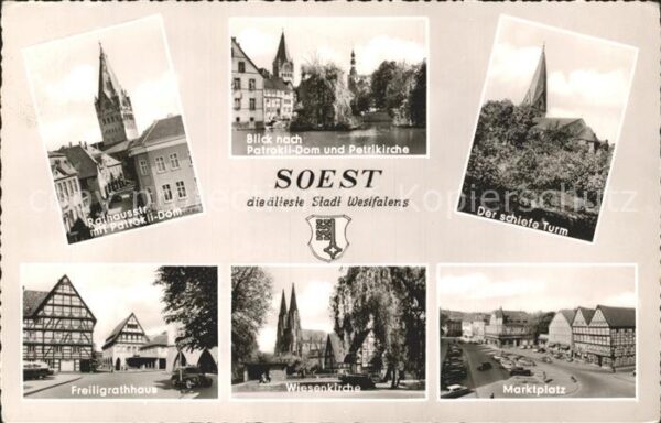 Soest Arnsberg Partrokli Dom Petrikirche schiefe Turm