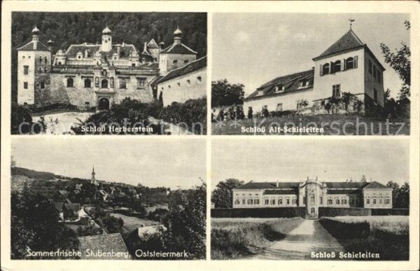 Stubenberg Steiermark Schloss Alt Schieleiten Herberstein