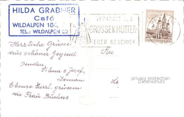 Wildalpen Cafe Hilda Grabner Alpengasthof – Bild 2