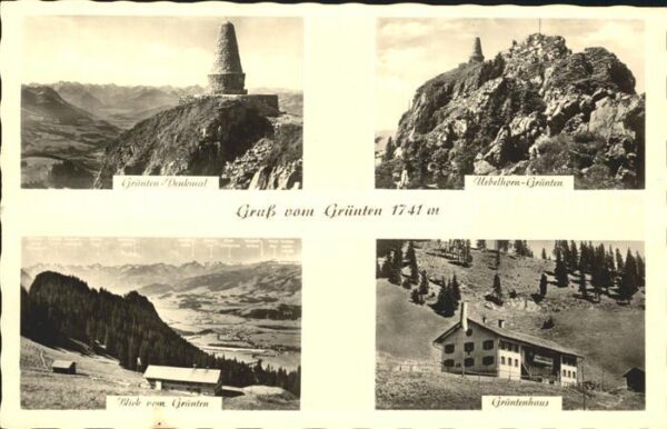 Gruenten Denkmal Uebelhorn Grüntenhaus