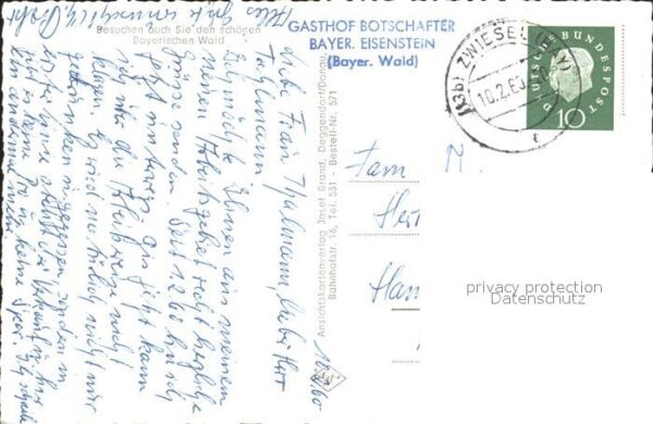 Bayerisch Eisenstein Arber Richard Wagnerkopf Arberhaus – Bild 2