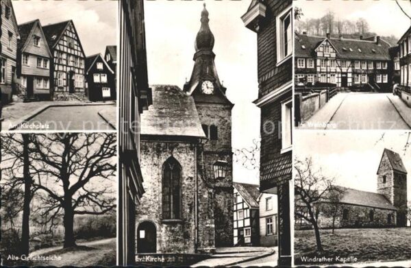 Neviges Velbert Kirchplatz Weinberg evangelische Kirche