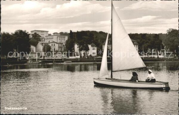 Dieksee Segelboot 5 Seen Fahrt
