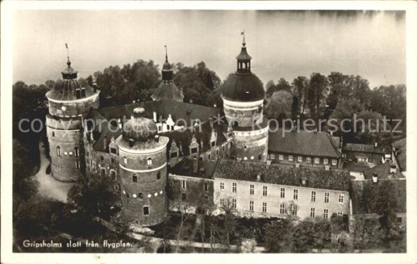 Gripsholms Fliegeraufnahme Schloss