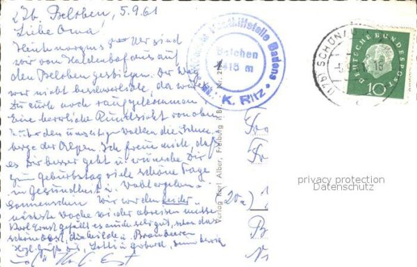Belchen Baden Berghaus – Bild 2