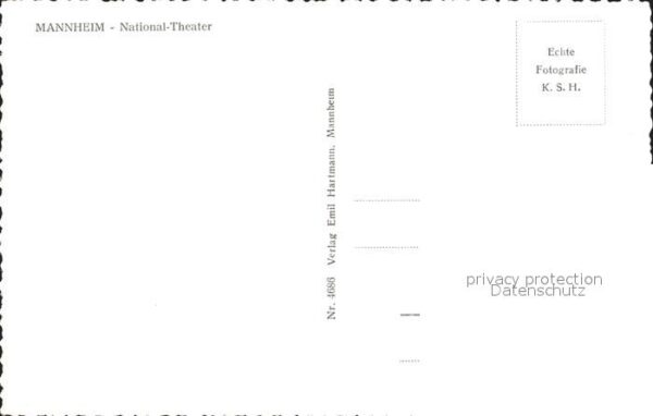 Mannheim National Theater – Bild 2