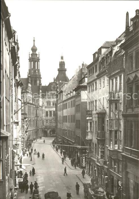 Dresden Schlossstrasse Sporergasse Georgentor