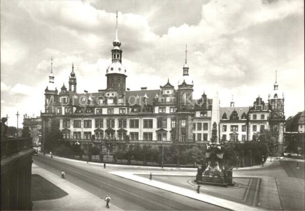 Dresden Sophienstrasse Residenzschloss Wettinob