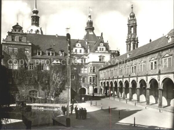 Dresden Residenzschloss Kanzleihaus Georentor L