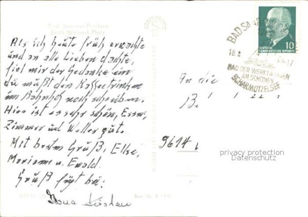 Bad Saarow-Pieskow Erich Weinert Platz – Bild 2
