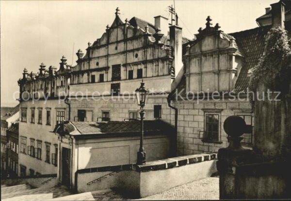 Praha Prahy Prague Mala Strana Renaissance Giebel