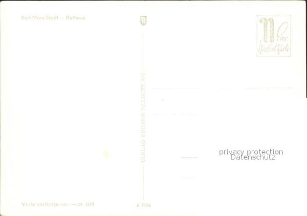 Karl-Marx-Stadt Rathaus – Bild 2