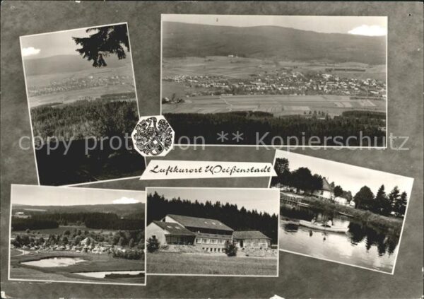 Weissenstadt Boot Teich Gebäude