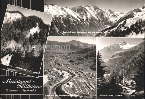 Kaprun Maiskogel Seilbahn Talstation Kitzstein