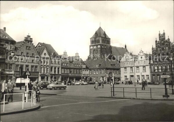 Greifswald Mecklenburg Vorpommern Platz der Freundschaft