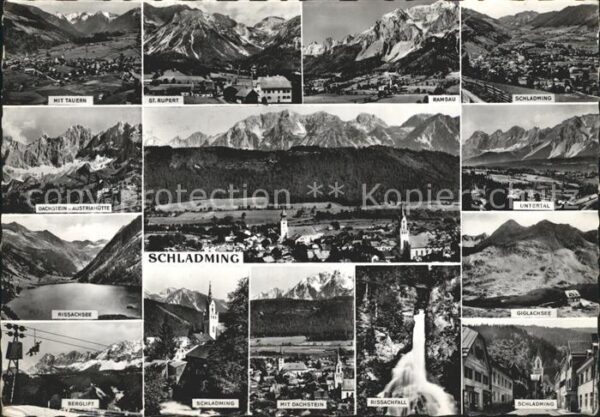 Schladming Obersteiermark Tauern St. Rupert Ramsau Rissachfall