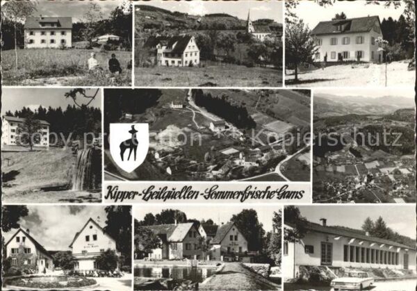 Bad Gams Fliegeraufnahme Heilquellen