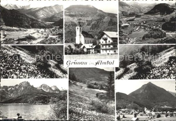 Gruenau Almtal Kirche Gasthof