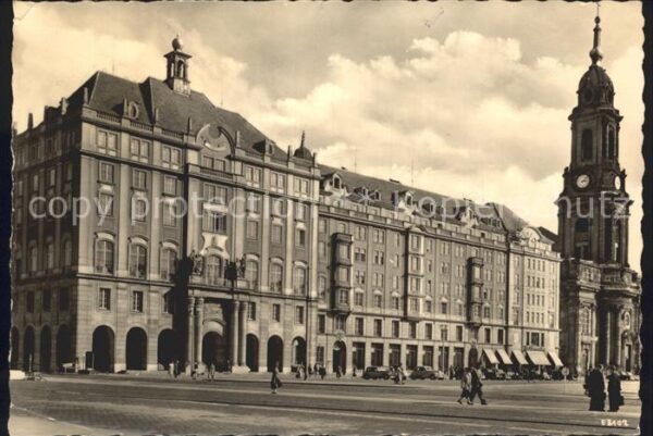 Dresden Haus Altmarkt Kreuzkirche