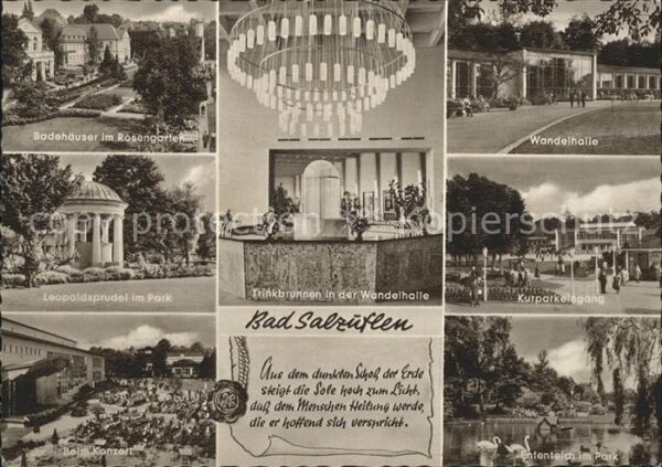 Bad Salzuflen Kurparkeingang Wandelhalle Ententeich T