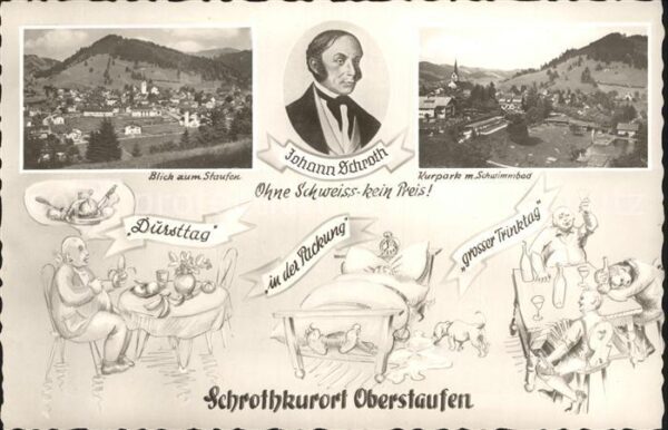 Oberstaufen Johann Schroth Staufen Kurpark Schwimmb