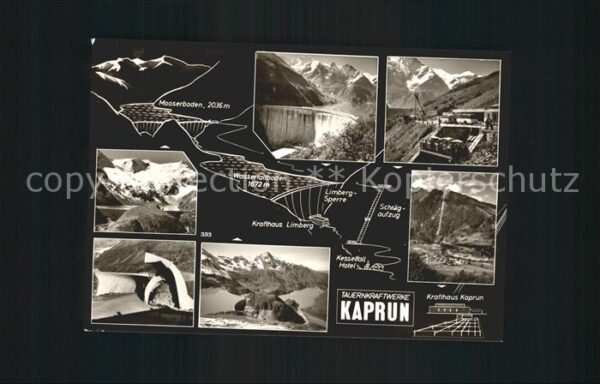 Kaprun Krafthaus Talsperre Denkmal