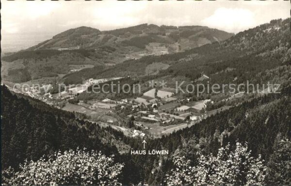 Seebach Ottenhoefen Schwarzwald Totalansicht Hotel Hornisgrinde Löwen