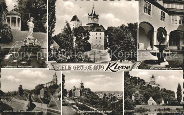 Kleve Amphitheater Pallas Athene Schwanenburg