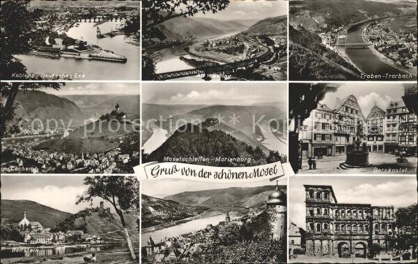 Koblenz Rhein Deutsches Eck Traben Trarbach Cochem Mo