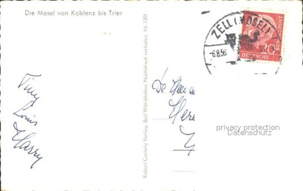 Koblenz Rhein Deutsches Eck Traben Trarbach Cochem Mo – Bild 2