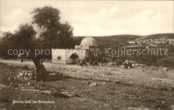 Palaestina Rahels Grab bei Bethlehem