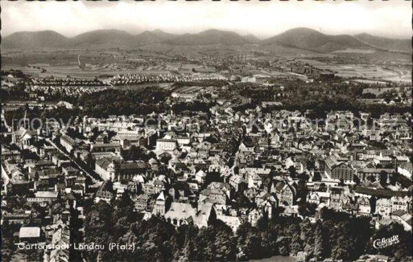 Landau Pfalz Fliegeraufnahme