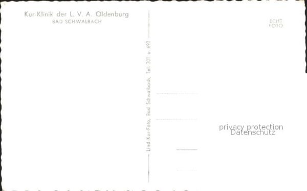 Bad Schwalbach Kurklinik der LVA Oldenburg – Bild 2