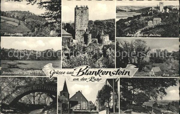 Blankenstein Ruhr Ortsblick Burg Blankenstein Ruhrtal Irr