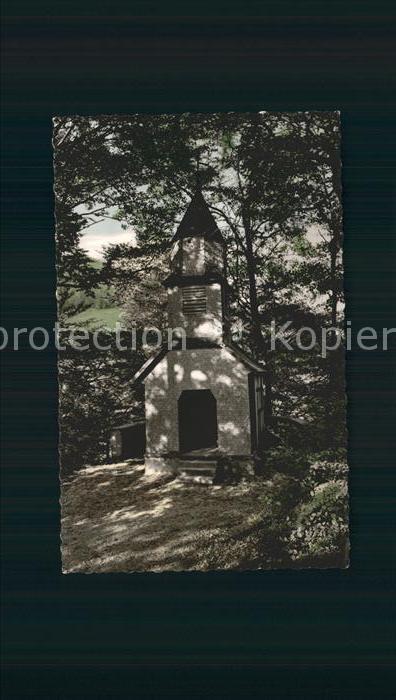 Bad Griesbach Schwarzwald  Kapelle im Park des Mutterkurheims St A
