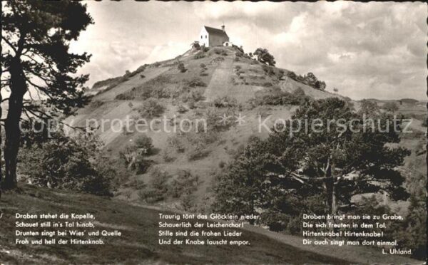 Wies Wiesental Die Kapelle Gedicht von Ludwig Uhland