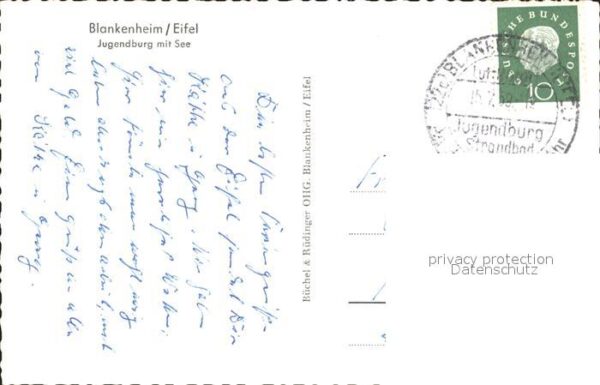 Blankenheim Eifel Jugendburg mit See – Bild 2