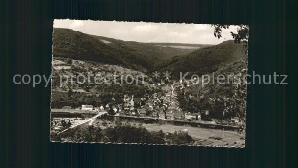Dausenau Lahnpartie Panorama