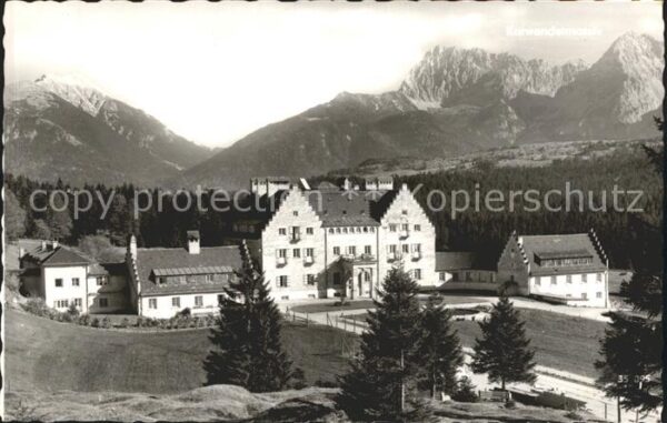 Klais Ev Hochgebirgs Erholungsheim Schloss Kr